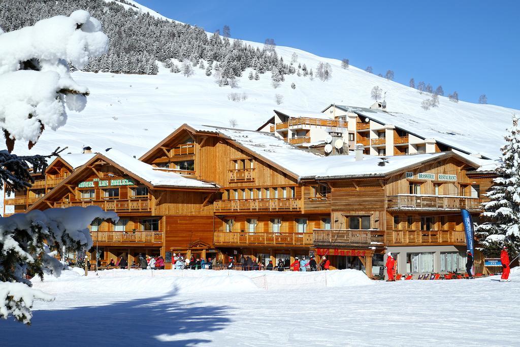 Hotel Les Melezes Ле дез Альп Экстерьер фото