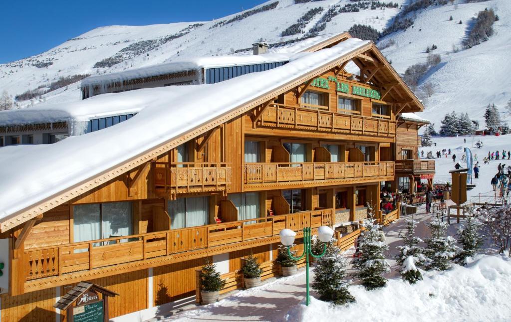 Hotel Les Melezes Ле дез Альп Номер фото